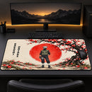 Kakashi Hatake Naruto Cherry Blossom Desk Mat
