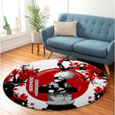 Kakashi Japan Style Round Rug
