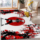 Kakashi Japan Style Rectangular Area Rug