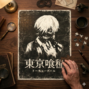 Kaneki Ken Form Anime Tokyo Ghoul Jigsaw Puzzle