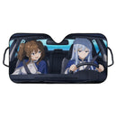 Kanne x Lawine Frieren Beyond Journey's End Custom Car Windshield Sunshades