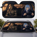Kasumi Miwa X Kokichi Muta Jujutsu Kaisen Car Auto Sunshades