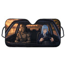 Kasumi Miwa X Kokichi Muta Jujutsu Kaisen Car Auto Sunshades
