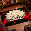 Katsuki Bakugo My Hero Academia Anime Rectangular Area Rug