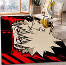 Katsuki Bakugo My Hero Academia Anime Rectangular Area Rug