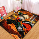 Katsuki Bakugo From Anime My Hero Academia Rectangular Area Rug