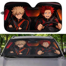 Katsuki Bakugo x Eijiro Kirishima My Hero Academia Custom Car Windshield Sunshades