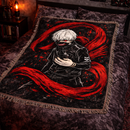Ken Kanek Anime Tokyo Ghoul Woven Throw Blanket