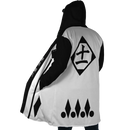 Kenpachi Zaraki Hooded Fleece Cloak Coat