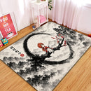 Kenshin Himura Rurouni Kenshi Japan Ink Style Rectangular Area Rug