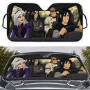 Kevin Levin x Charmcaster x Aggregor x Doctor Animo Ben 10 Car Auto Sunshades
