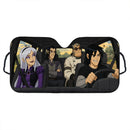 Kevin Levin x Charmcaster x Aggregor x Doctor Animo Ben 10 Car Auto Sunshades