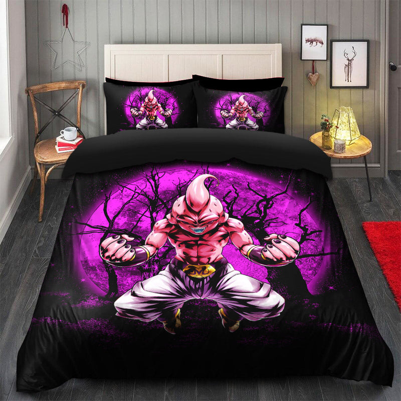 Dragon Ball Kid Buu Moonlight Bedding Set Duvet Cover And 2 Pillowcases Nearkii