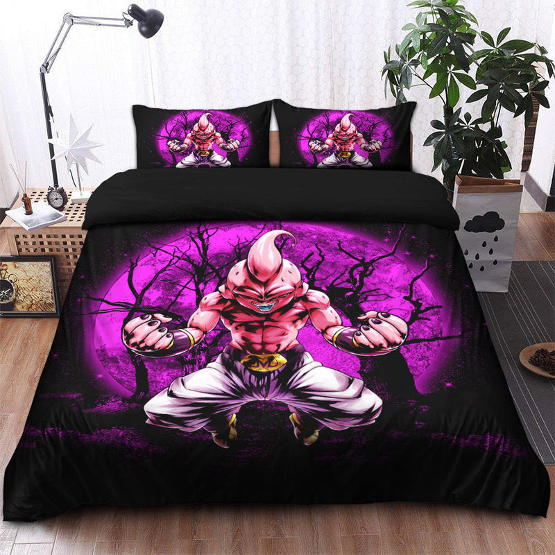 Dragon Ball Kid Buu Moonlight Bedding Set Duvet Cover And 2 Pillowcases Nearkii