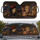 Kiki's Delivery Service Studio Ghibli Car Auto Sunshades