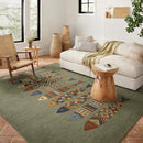 Kilim Fish Rectangular Area Rug