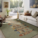 Kilim Fish Rectangular Area Rug