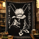 Killua Zoldyck from Anime Hunter × Hunter Woven Throw Blanket