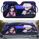 Killua Zoldyck x Alluka Zoldyck Hunter × Hunter Car Auto Sunshades