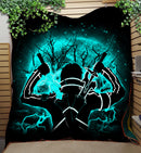 Kirito Sword Art Online SAO Moonlight Quilt Blanket Nearkii