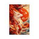 Kitsune Fox Japan Style Jigsaw Puzzle