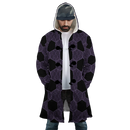 Kokushibo Demon Slayer Hooded Fleece Cloak Coat