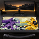 Kurama Vs Susano Naruto Sasuke The Great Wave Japan Desk Mat