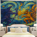 Kurama Vs Susano Starry Night Tapestry