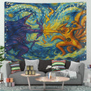 Kurama Vs Susano Starry Night Tapestry