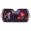 Kurokawa Akane x Arima Kana Oshi no Ko Custom Car Windshield Sunshades