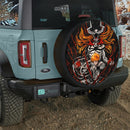 Kurosaki From The Anime Bleach In His Hollow Form Car Spare Tire Cover