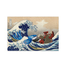 Kyogre Vs Groudon The Great Wave Japan Pokemon Jigsaw Puzzle