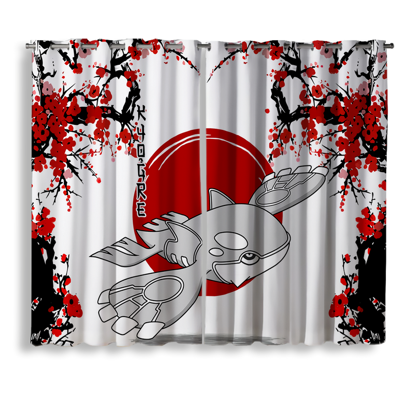 Kyogre Pokemon Japan Style Window Curtain