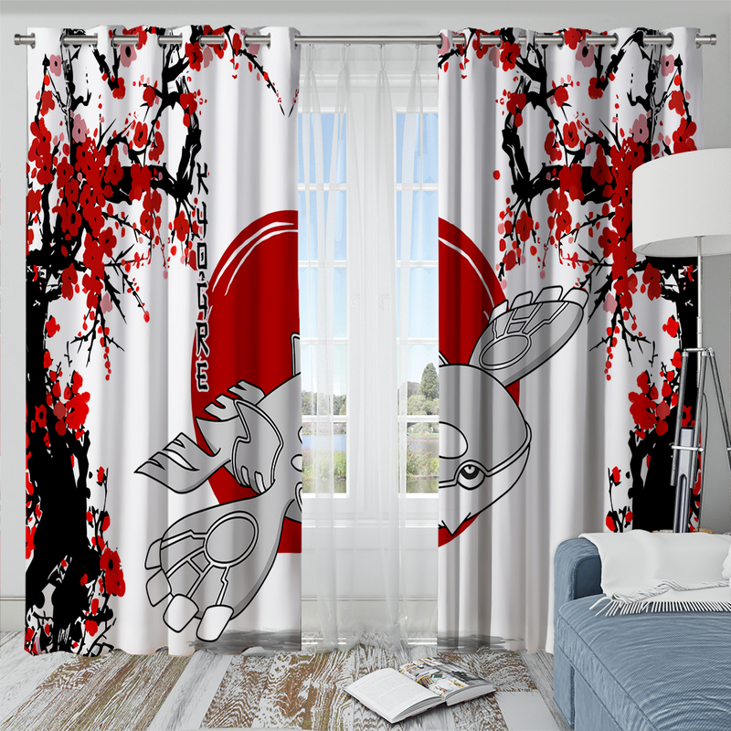 Kyogre Pokemon Japan Style Window Curtain