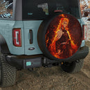 Kyojuro Rengoku Demon Slayer Anime Car Spare Tire Cover