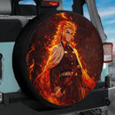 Kyojuro Rengoku Demon Slayer Anime Car Spare Tire Cover