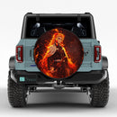 Kyojuro Rengoku Demon Slayer Anime Car Spare Tire Cover