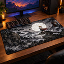 Kyojuro Rengoku Demon Slayer Dark Moonlight Desk Mat