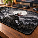 Kyojuro Rengoku Demon Slayer Dark Moonlight Desk Mat