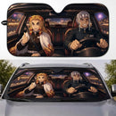 Rengoku x Tengen Demon Slayer Car Auto Sunshades