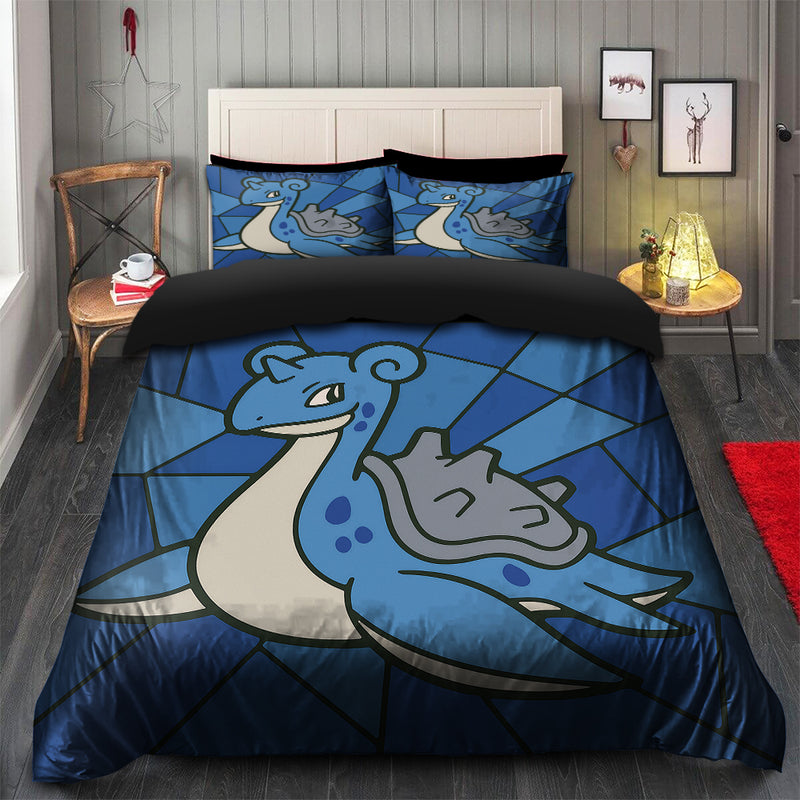 Lapras Stained Glass Bedding Set