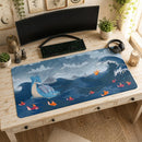 Lapras Pokemon Wave Desk Mat