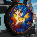 Latias Latios Pokemon Stained Glass Jeep Car Spare Tire Cover