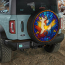 Latias Latios Pokemon Stained Glass Jeep Car Spare Tire Cover