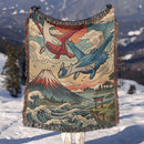 Latias Latios Pokemon Woven Throw Blanket