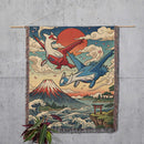 Latias Latios Pokemon Woven Throw Blanket