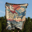 Latias Latios Pokemon Woven Throw Blanket