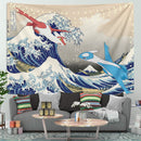 Latios vs Latias Pokemon The Great Wave Tapestry