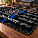 Law Enforcement American Flag Desk Mat