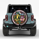 Bayleef Florges Japan Anime Pokemon Jeep Car Spare Tire Cover